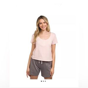 Juniors' Hurley Short Sleeve Henley size M